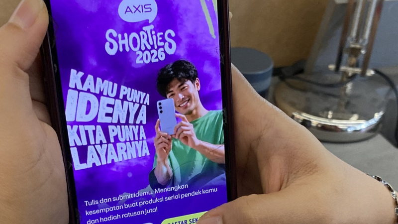 Kreator muda berpeluang produksi serial micro drama melalui program Axis Shorties 2026